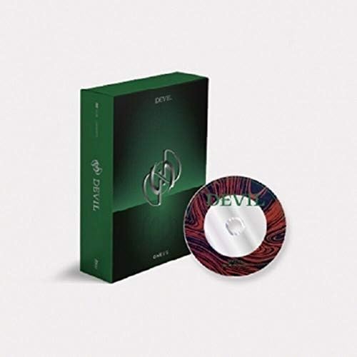K-Pop Oneus Alled 1st [Devil] Green ver. CD+96P Photobook+16P מילים מילים+2P פוטו -קארד+מילים+כרטיס נסתר אטום